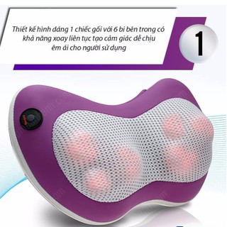 Gối Massage Hồng Ngoại Magic Pillow Pl-19[Giá Ưu ĐãI ]