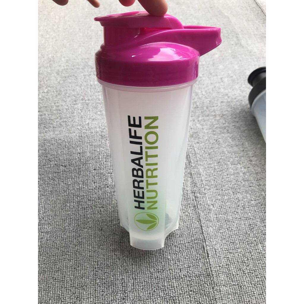 bình pha shake, Herbalife, 700ml, có tay cầm, hàng chính hãng