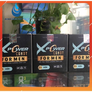 KẸO SINH LÝ X-POWER - Tăng Cường Bản Lĩnh Thỏa Mãn Lâm Trận Hừng Hực Lửa Yêu-CHÍNH HÃNG H24 VIÊN (CHE TÊN)