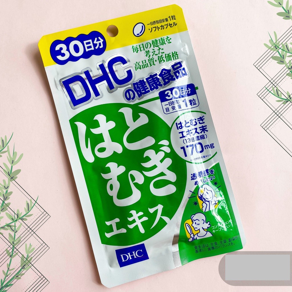 Viên Uống Trắng Da DHC Adlay Extract Nhật Bản