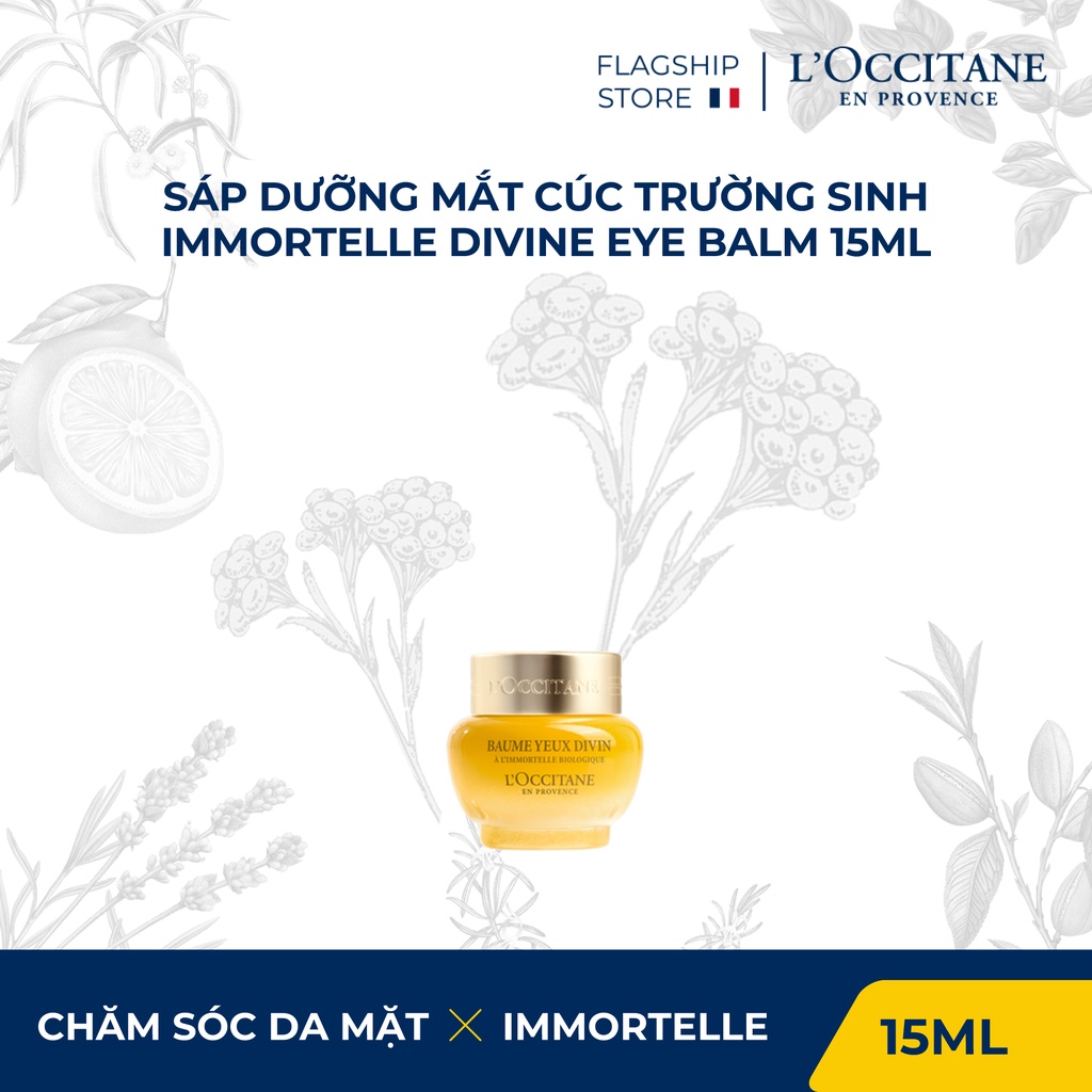 Sáp Dưỡng Mắt L'Occitane Immortelle Divine Eyes Balm 15ml