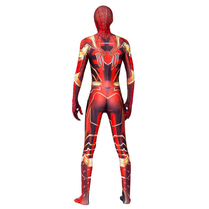 Bộ Áo Liền Quần Hóa Trang Peter Parker Zentai Hình Người Nhện Bằng Sắt Hóa Trang Halloween Cho Người Lớn Và Trẻ Em