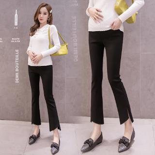 Quần dài ống rộng thời trang cho mẹ bầu
