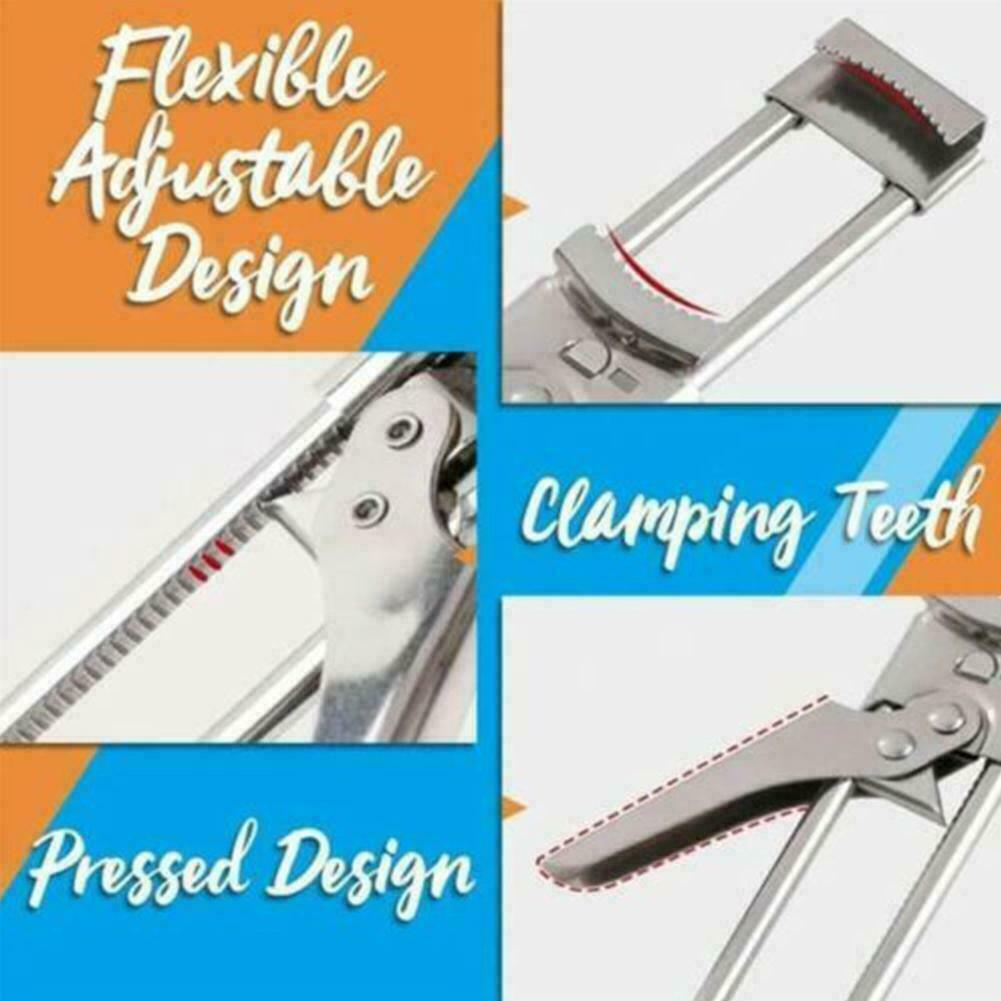 Dụng cụ mở nắp chai bằng thép không gỉ đa chức năng tiện dụng