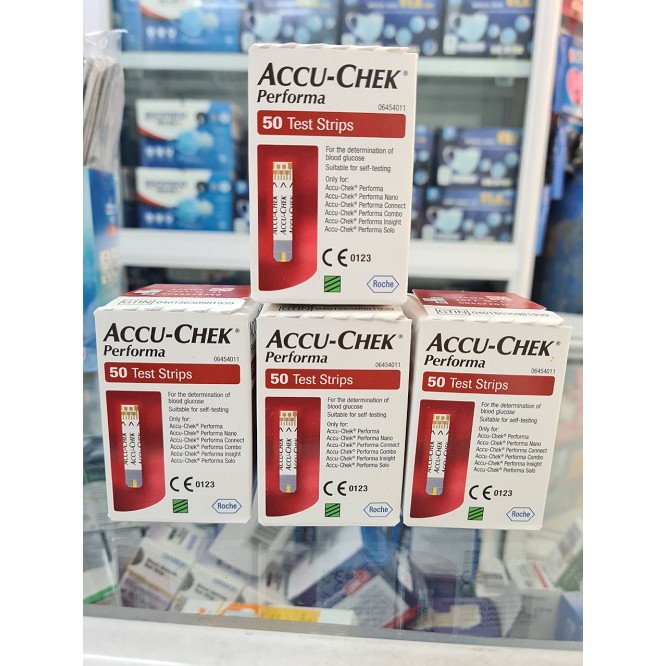  Que thử đường huyết Accu chek performa 50 que