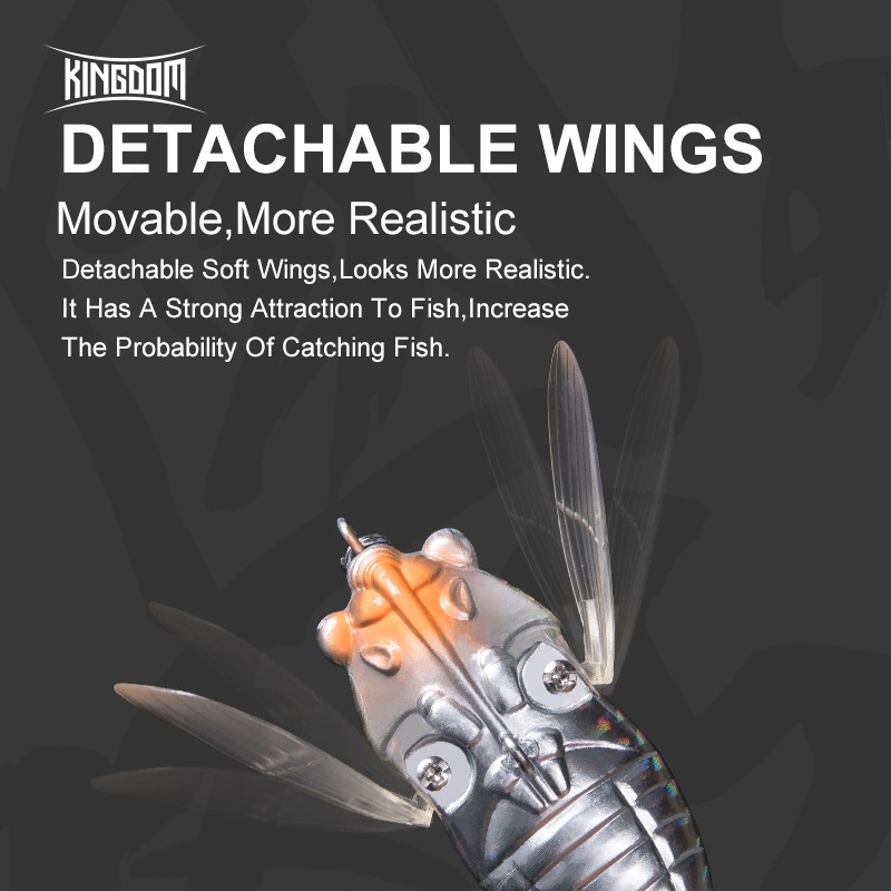 Mồi Câu Cá Kingdom Chất Lượng Cao 5.5g 4cm/12.1g 5.5cm 5376