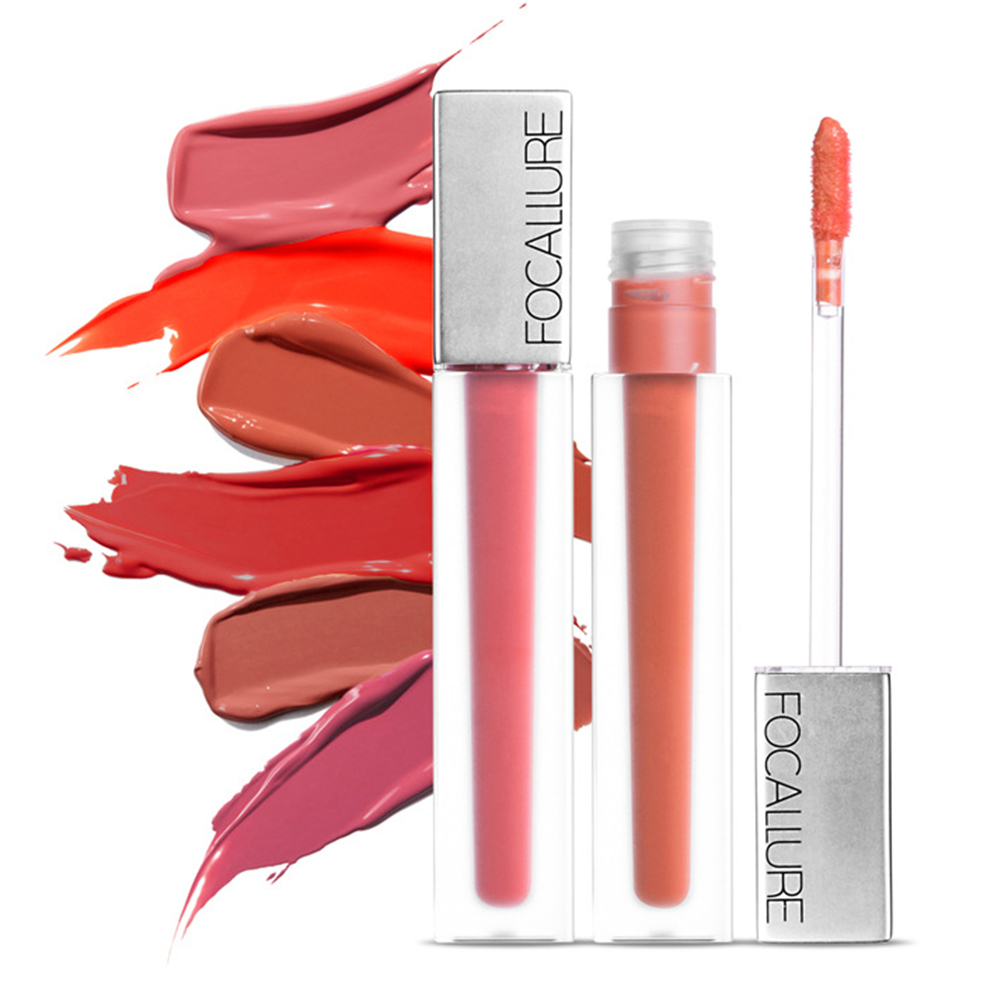 CODseller FOCALLURE Matte Velvet Lasting Non Fading Waterproof Liquid Lip Gloss Lipstick