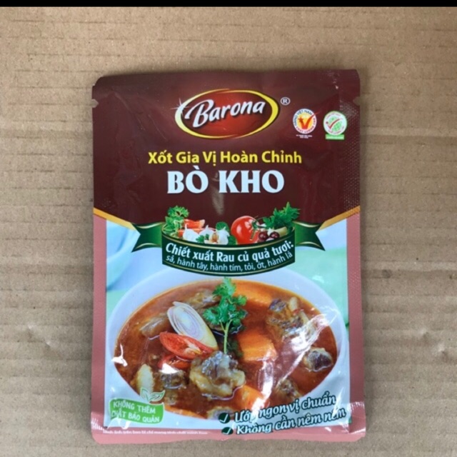 Gia vị bò kho