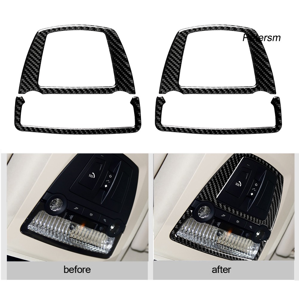 Miếng Dán Trang Trí Đèn Đọc Sách Bằng Sợi Carbon Cho BMW 5 Series F10 5GT