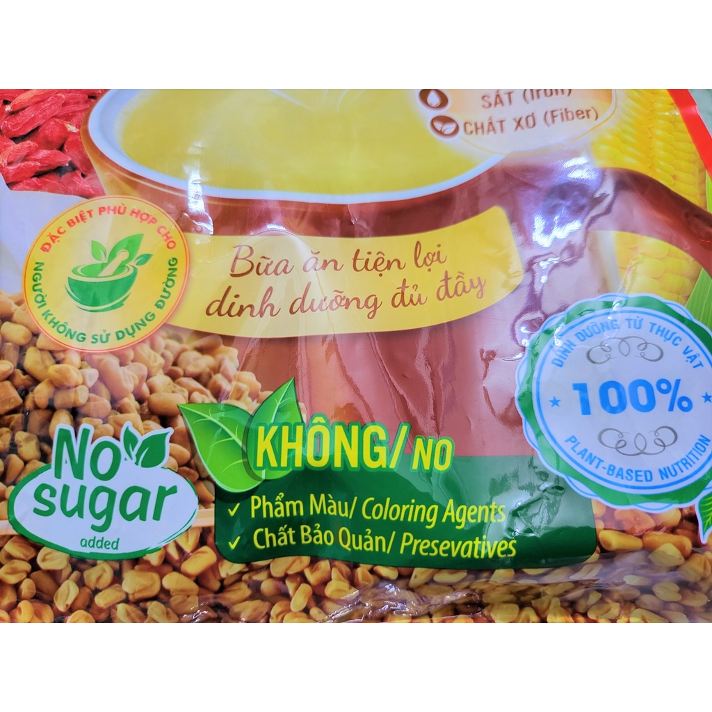 [Túi 600g – METHI] BỘT NGŨ CỐC ĂN KIÊNG (dành cho người bị tiểu đường) [VN] VIỆT ĐÀI Methi Cereal Powder (halal)