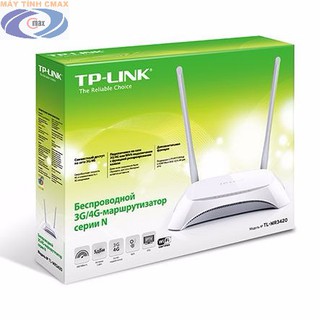 Bộ phát Wifi TP-Link Không Dây 3G/4G TL-MR3420