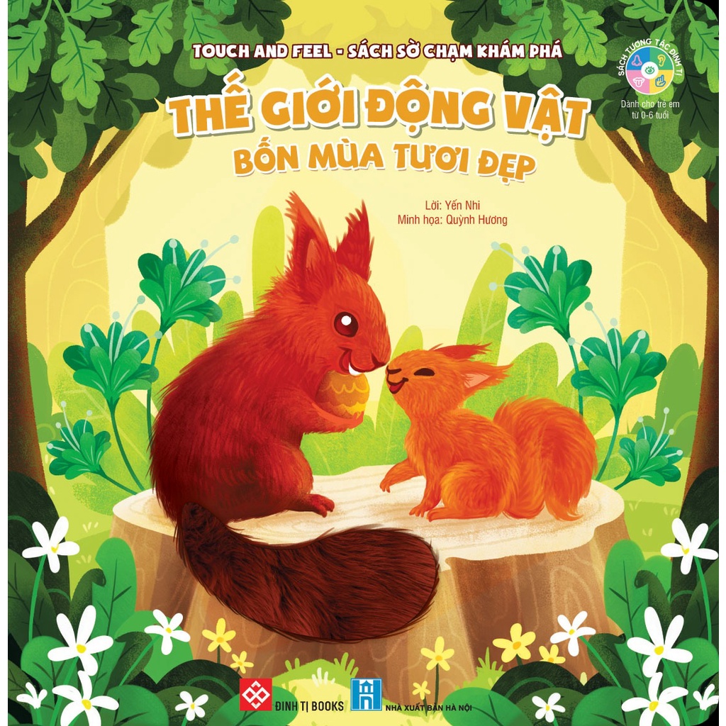 Sách-Combo 2 cuốn - Touch and Feel - Sách Sờ chạm khám phá