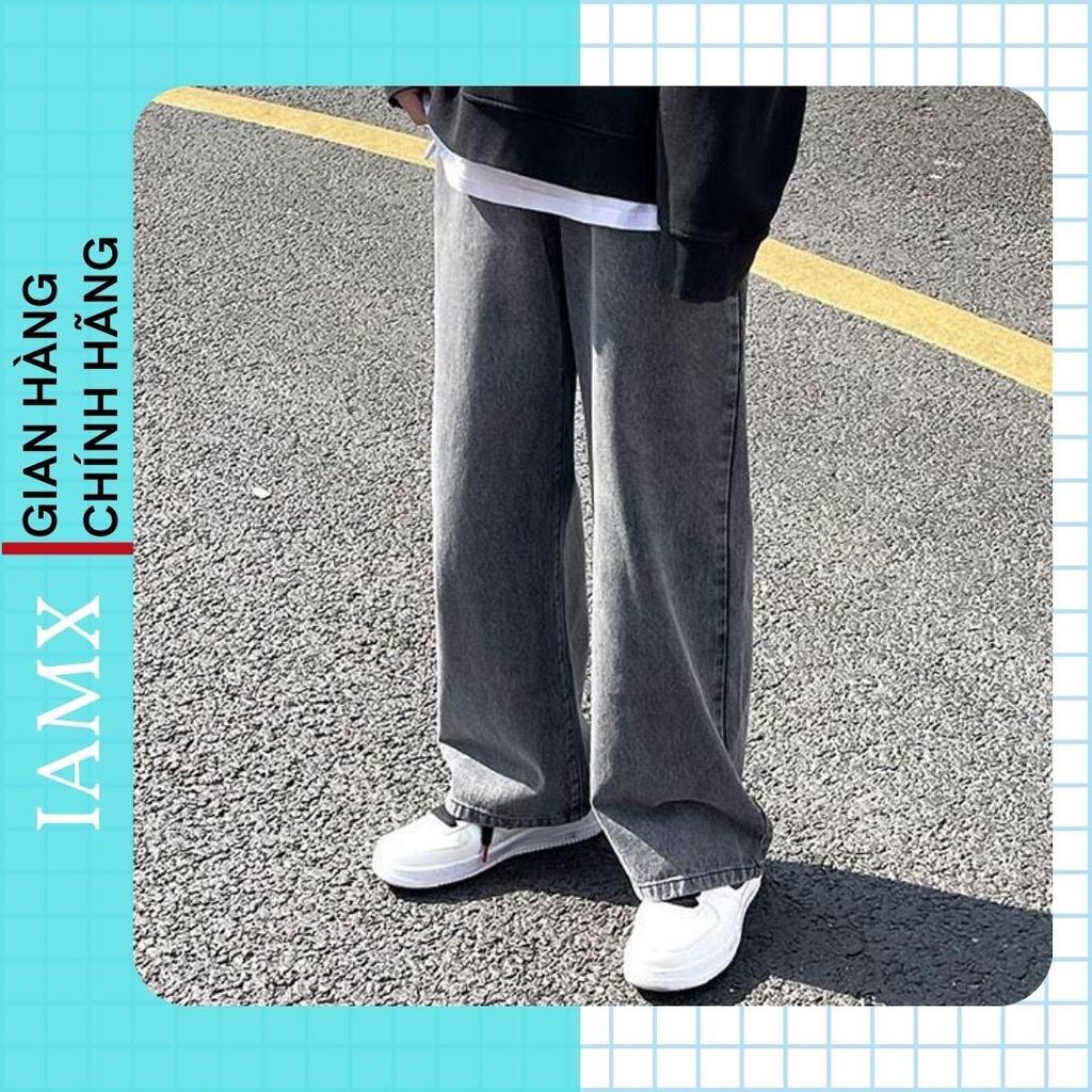 Quần baggy nam ống rộng dáng suông TR01 HOTTREND 2022