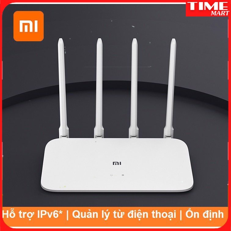 Router Wifi Xiaomi gen 4A Bộ phát wifi 4 râu chính hãng Xiaomi[TIME_MART siêu thị tiện ích gia đình]