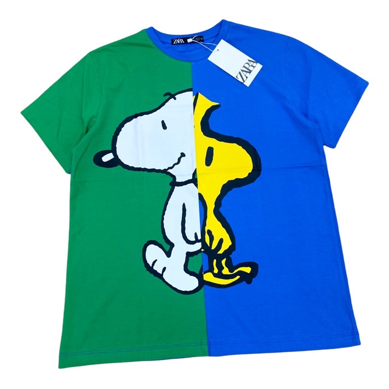 Áo thun tshirt Snoopy phối màu dễ thương