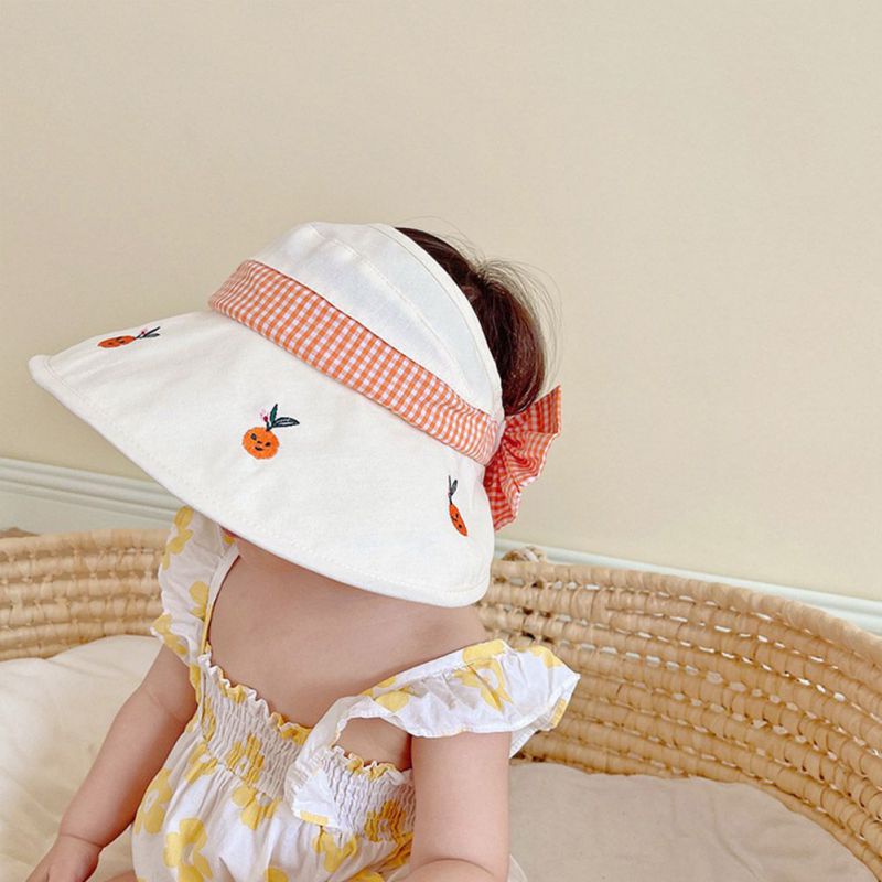 Nón Vành Họa Tiết Trái Cây Thời Trang Cho Bé Gái