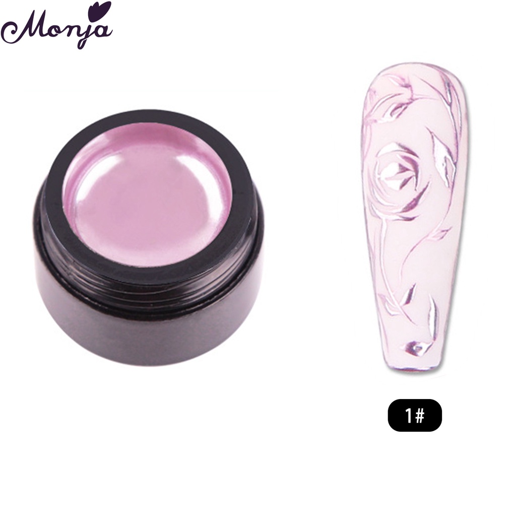 Lọ Gel Sơn Móng Tay Monja 8 Kiểu Sáng Tạo Đẹp Mắt