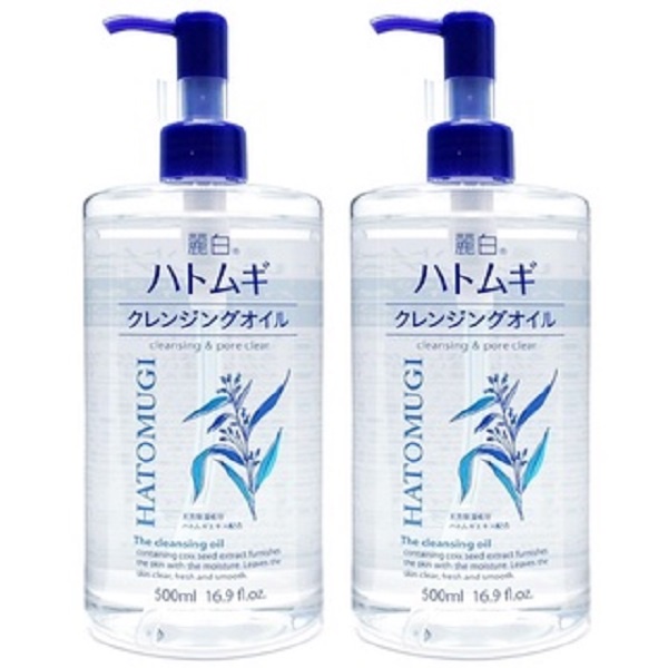 DẦU TẨY TRANG HATOMUGI 500ml