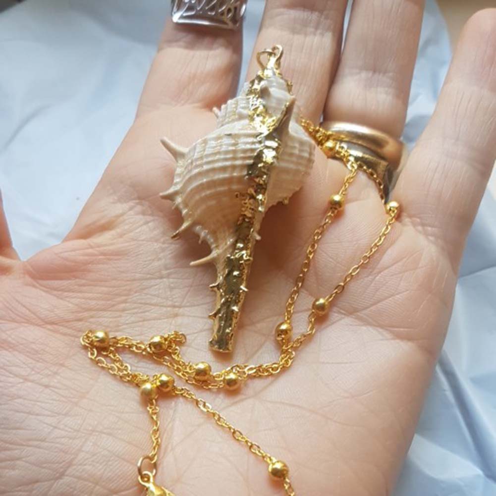 Dây Chuyền Mặt Vỏ Sò Phong Cách Bohemian
