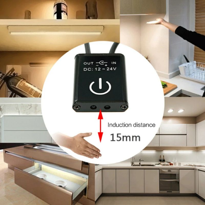 Cảm biến công tắc vẫy tay 12v, 24v bật tắt không chạm