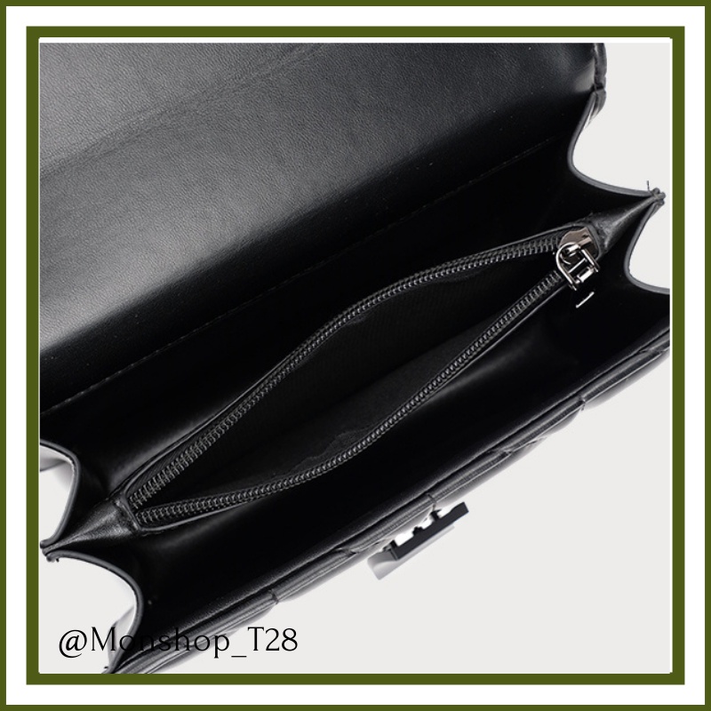 🌸sẵn🌸 Túi xách da mềm đeo chéo nữ CEEKAY chính hãng khóa vuông xéo - có hộp - T28n