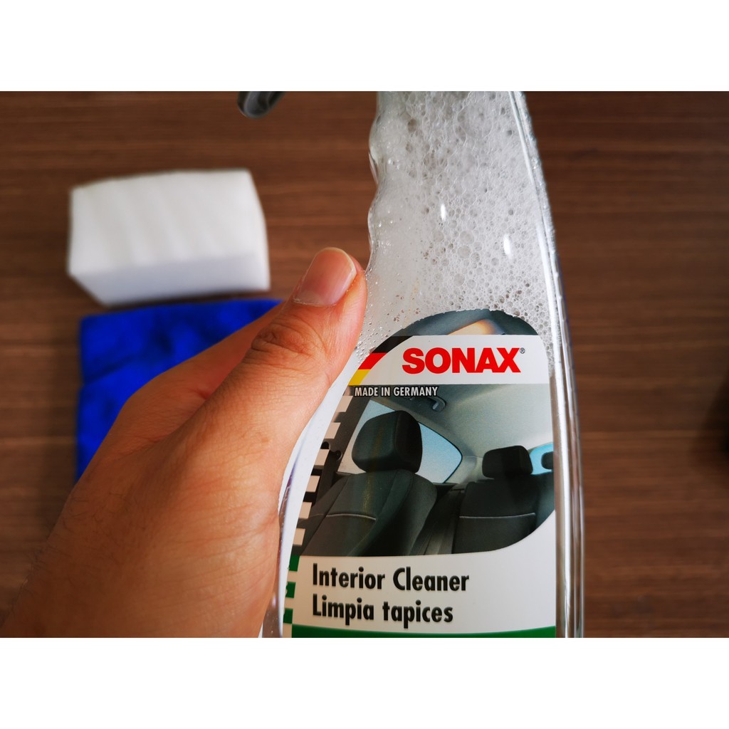 Bộ Chăm Sóc Nội Thất Xe Chuyên Nghiệp SONAX Leather Care And Interior cleaner Kèm Quà Tặng