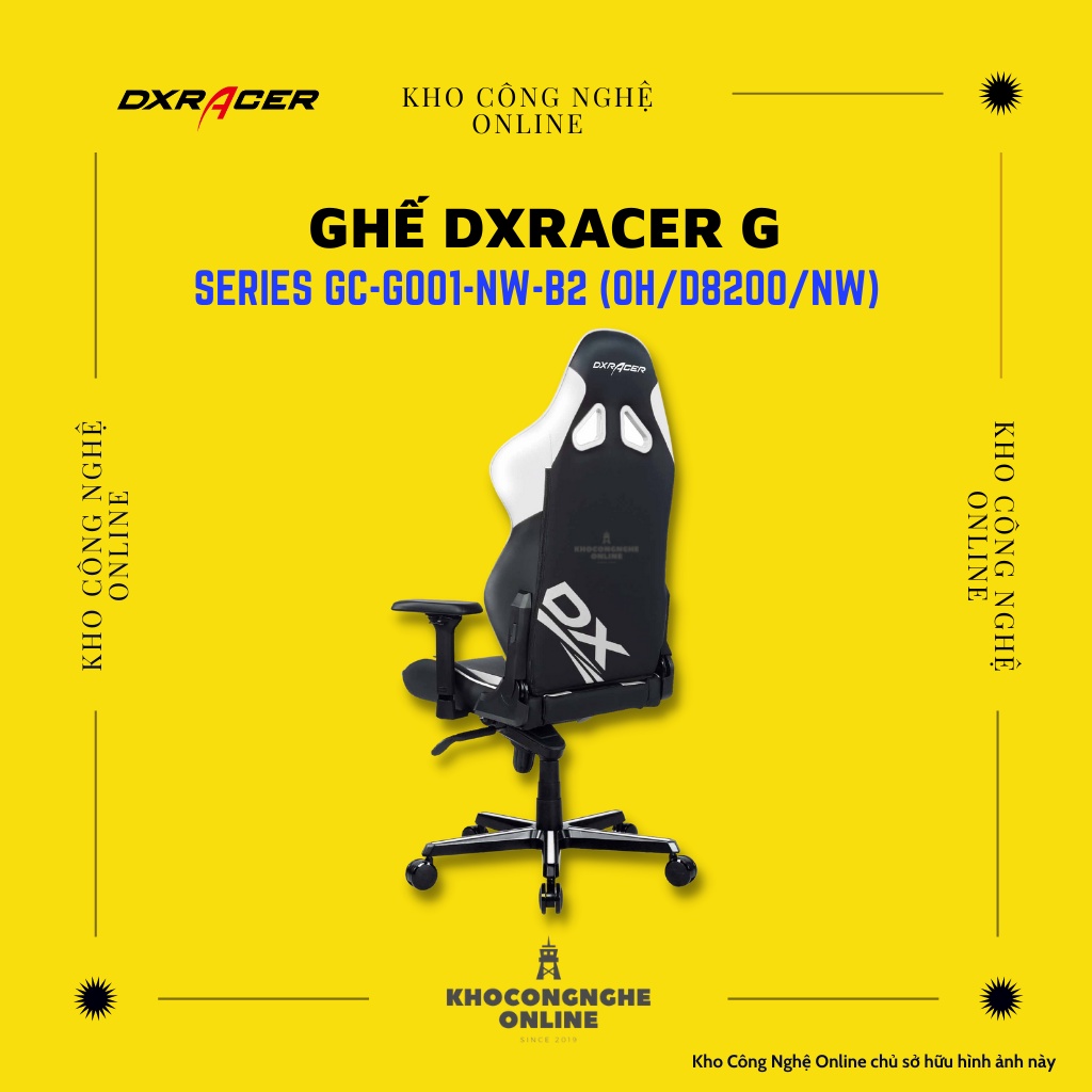 Ghế DXRacer G Series GC-G001-NW-B2 (OH/D8200/NW)