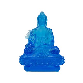 [THANH LÝ] Tượng Phật Dược Sư Ngọc Lưu Ly trang trí phong thủy ô tô