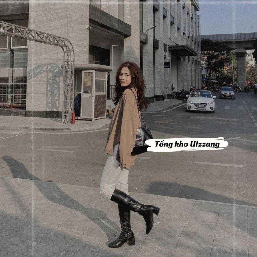 Áo Sơ Mi Cổ Đức Dài Tay Vạt Bầu Thắt Nơ Chất Lụa Trượt Tằm Siêu Mát