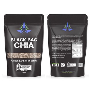Hạt Chia đen Úc Black Bag Chia 500g