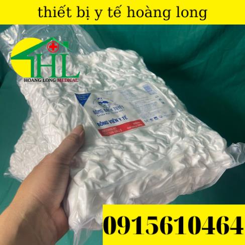 [Chính Hãng] Bông Viên - Gòn Viên Bạch Tuyết 500g