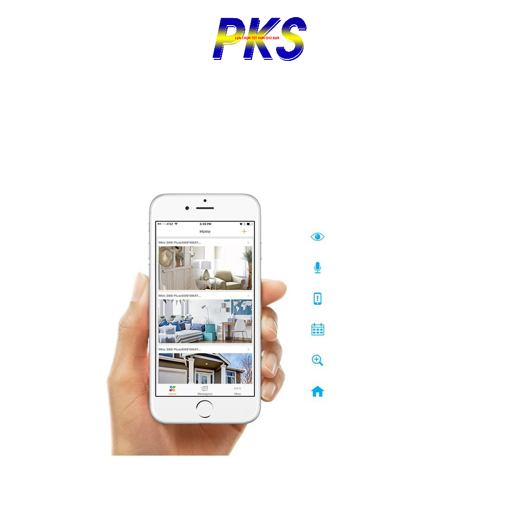 Camera IP giám sát ngoài trời EZVIZ C3W - có báo động