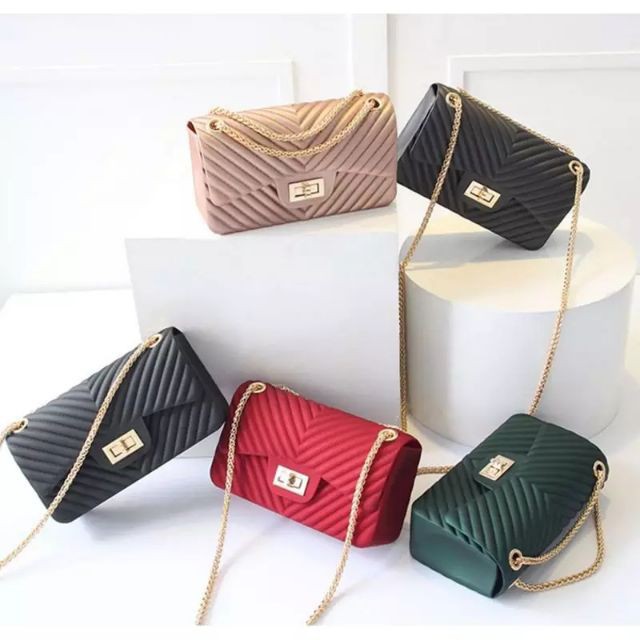 Túi xách đeo chéo nữ đẹp silicon