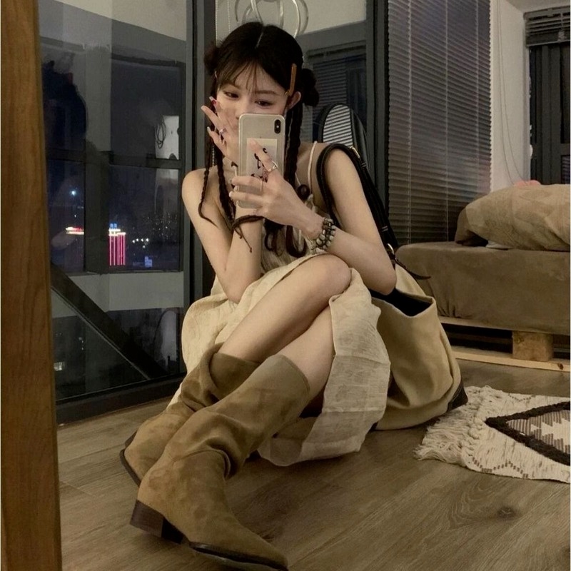 Đầm Maxi Hai Dây Dáng Rộng Phong Cách Nhật Bản Thời Trang Mùa Hè Ngọt Ngào Cho Nữ