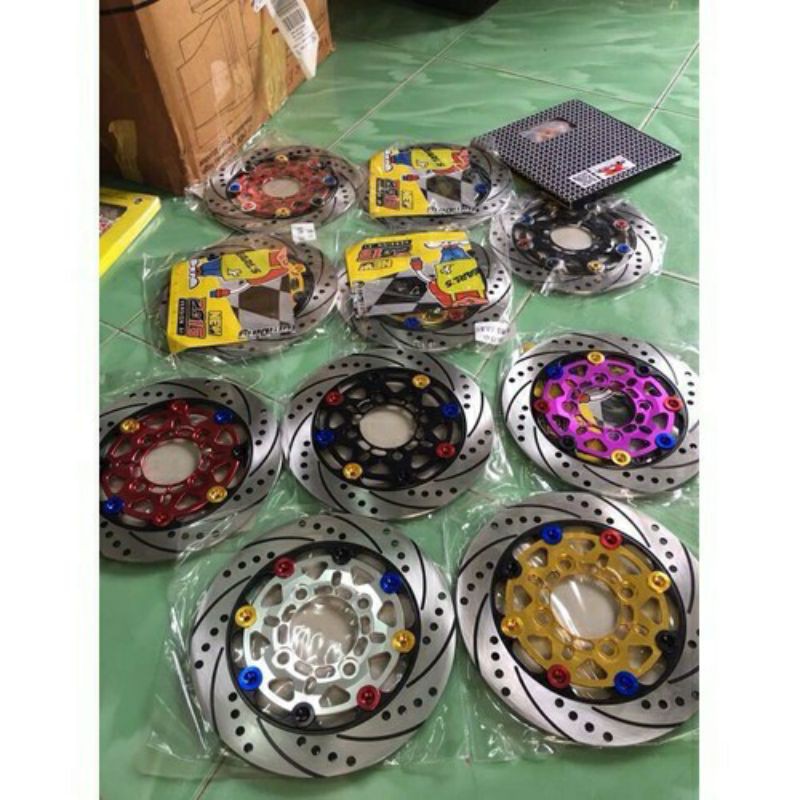 combo đĩa CNC size 220+ heo độ Nisin Brembo