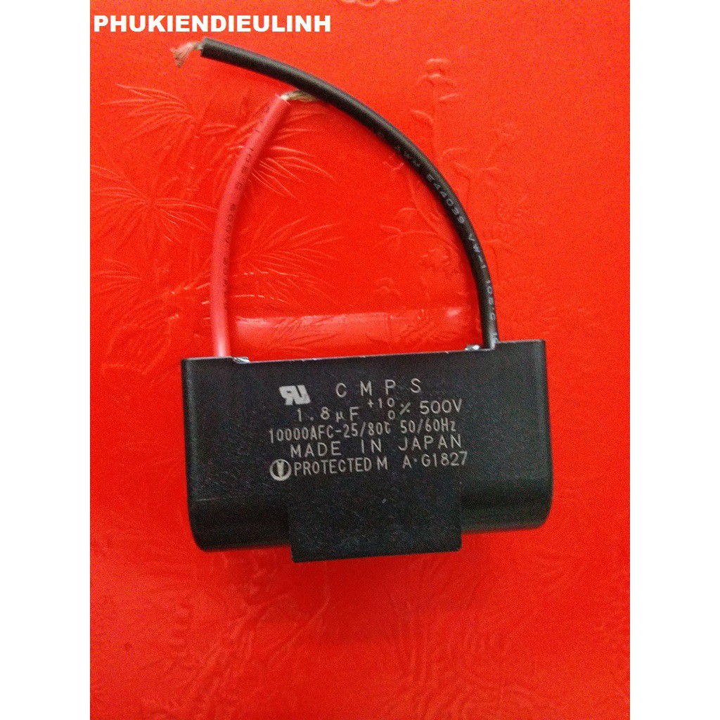 TỤ QUẠT 1MF-1,5MMF-1,8MF/500V CHÍNH HÃNG