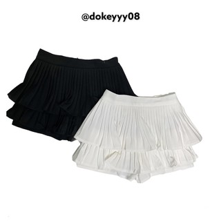 Chân váy xếp ly xoè 2 tầng 233