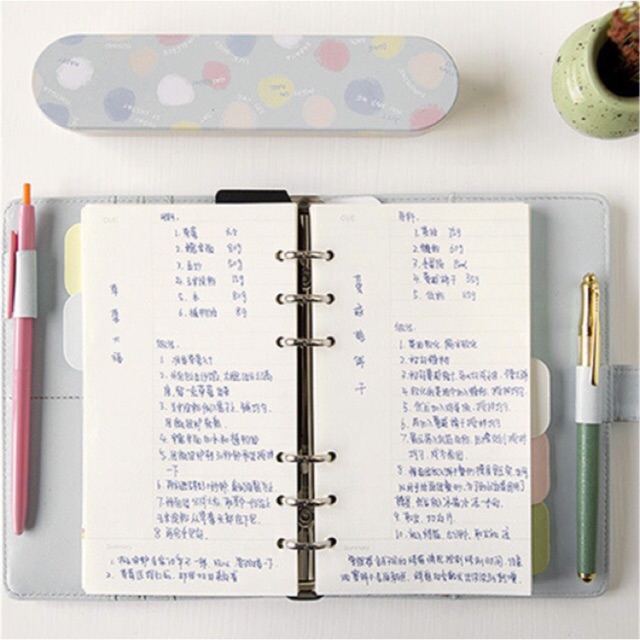 Giấy bổ sung refill Planner ruột Dot loại dày