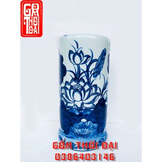 Ống hương gốm sứ Bát Tràng