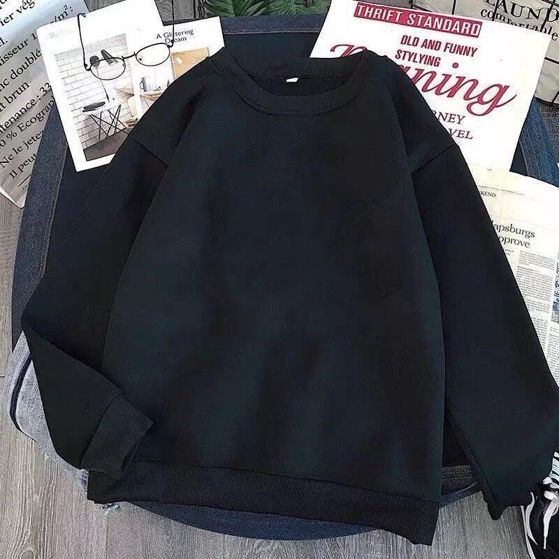 Áo Khoác Hoodie Lót Nhung Dày Dặn Dáng Rộng Thời Trang Thu Đông Cho Nam Giới Có size Lớn