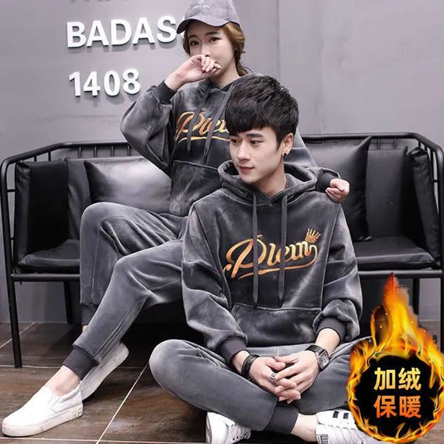 Bộ Quần Áo Lót Nhung Giữ Nhiệt Dày Dặn Cho Cặp Đôi
