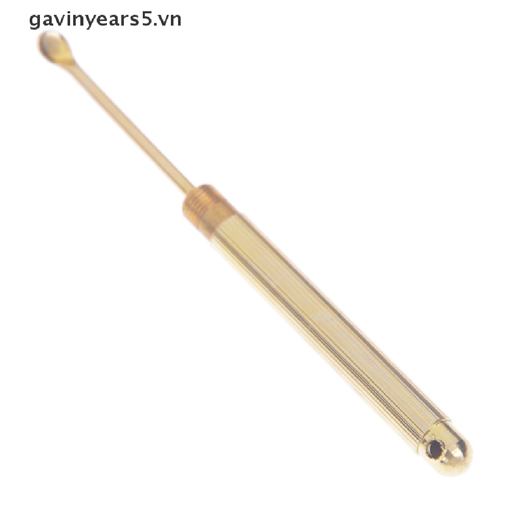 [Hàng mới về] Cây lấy ráy tai màu vàng gấp gọn tiện lợi