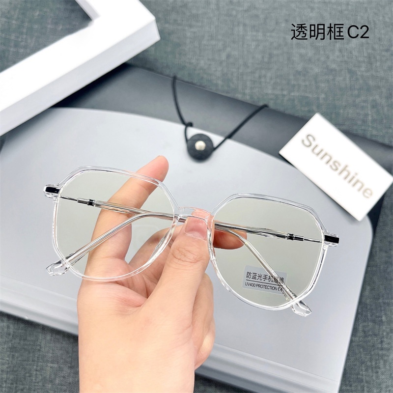 Mắt kính gọng tròn chống tia bức xạ phong cách cổ điển