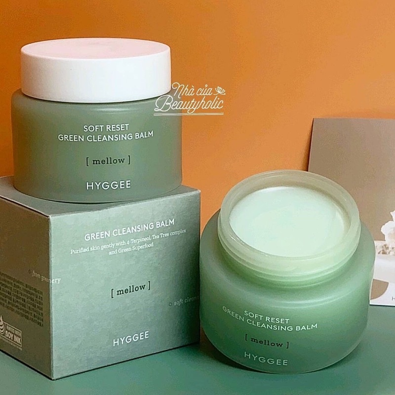 Sáp tẩy trang HYGGEE SOFT RESET GREEN CLEANSING BALM