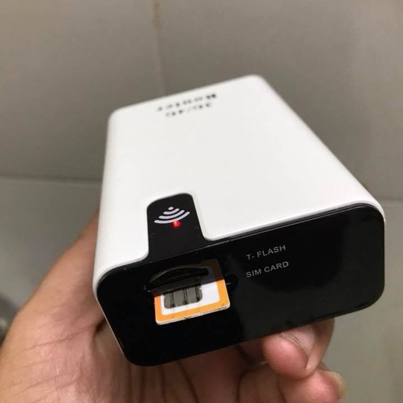 BỘ PHÁT WIFI TỪ SIM 3G - 4G KIÊM PIN DỰ PHÒNG 7.800mAh Chuẩn | BigBuy360 - bigbuy360.vn