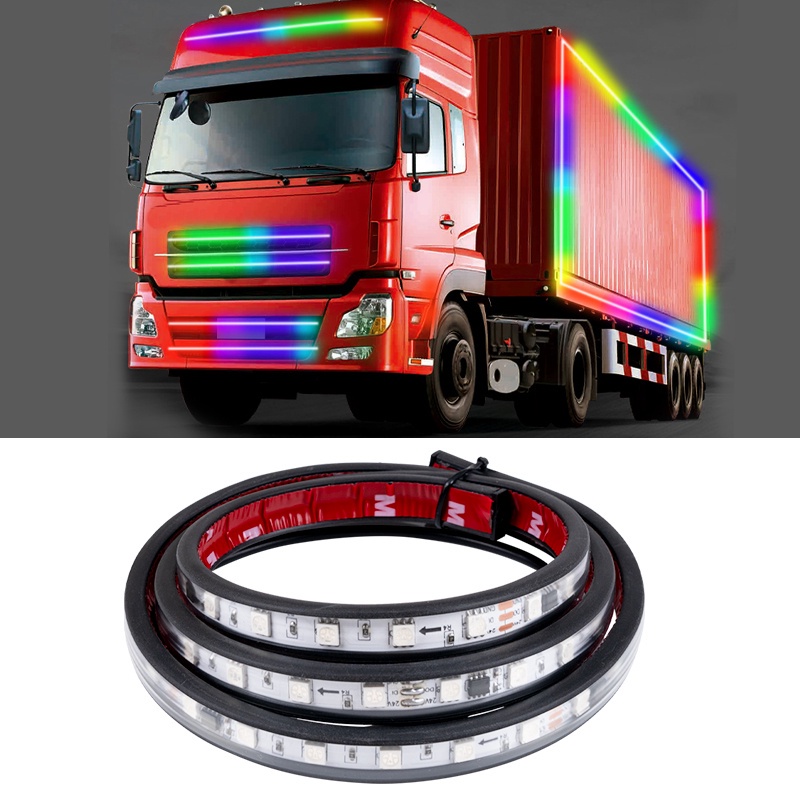 1 Đèn LED 24V Cảnh Báo Ánh Sáng Trắng Cho Xe Tải