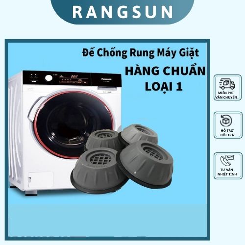 Đế cao su chống rung máy giặt , đế chống ồn máy giặt, chân đỡ tủ lạnh
