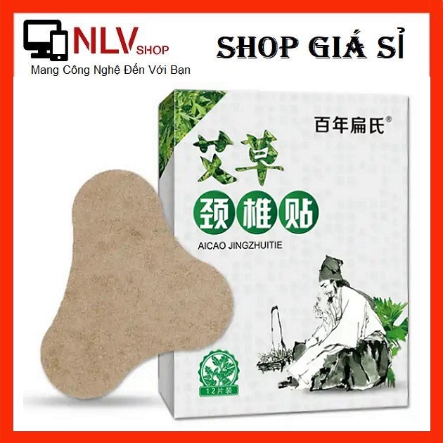 Hộp 12 Mếng Dán Vai, Cổ Gáy, Lưng Thải Độc