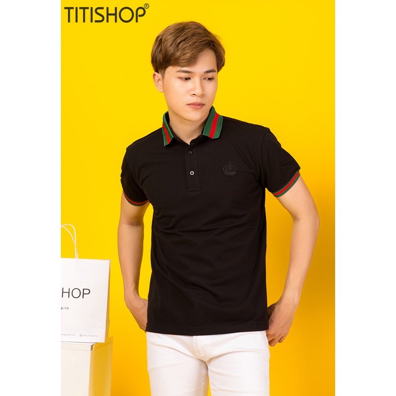 Áo Thun Polo thêu logo cao cấp