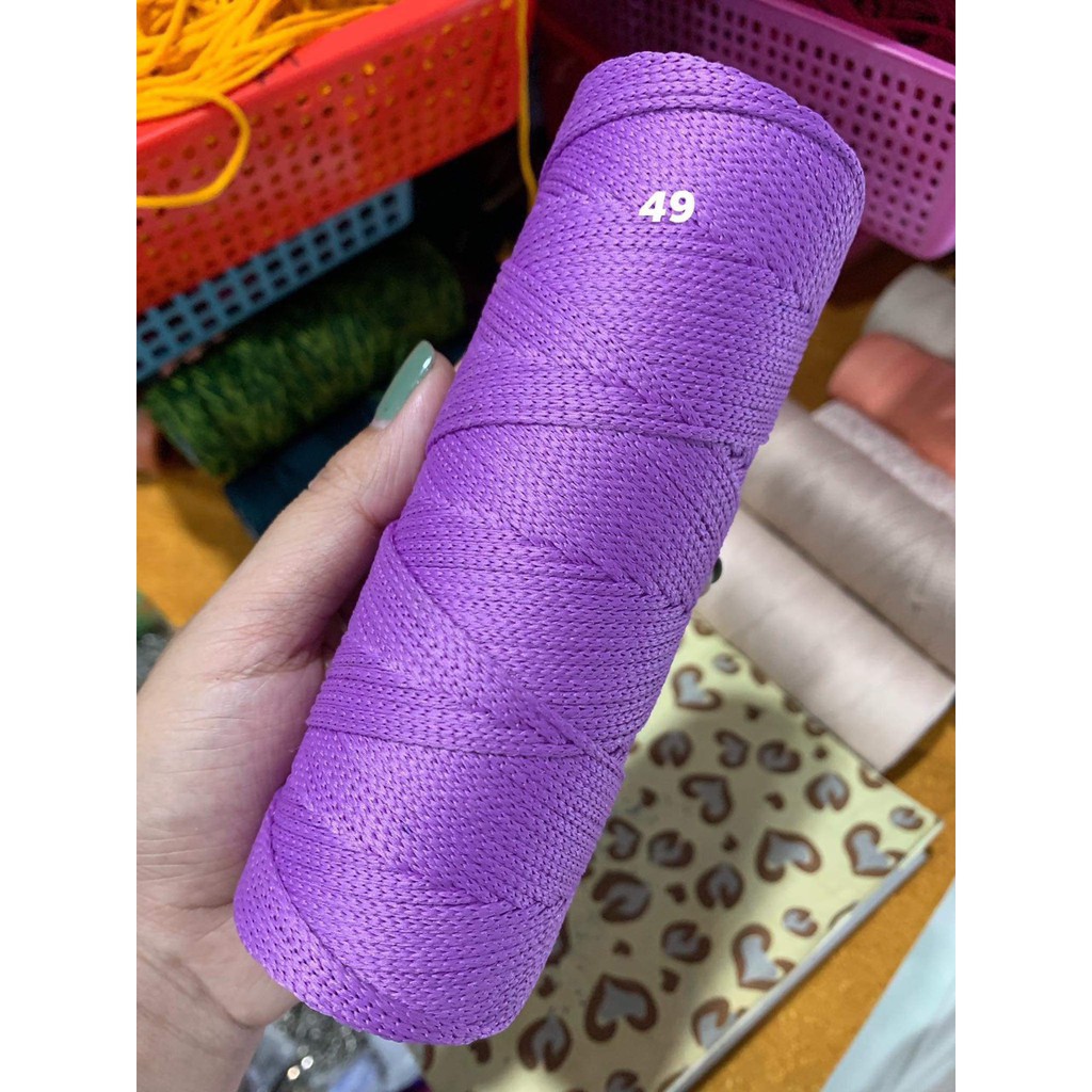Combo  50 cuộn len nhung  đũa